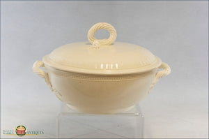 An English Creamware Covered Vegetable Dish C1780-90 18Th Century Pottery