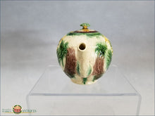 An English Creamware Staffordshire Basket And Pineapple Teapot Cover C1765 18Th Century Pottery