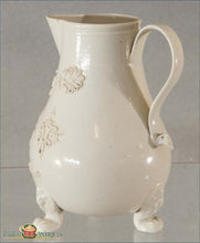 Antique English Salt-Glaze Milk Jug Saltglaze Stoneware