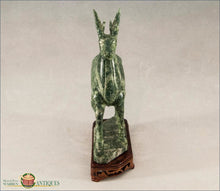 Chinese Export Hardstone Carving Of A Deer C1920 Decorative Arts
