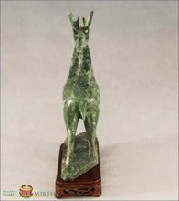 Chinese Export Hardstone Carving Of A Deer C1920 Decorative Arts
