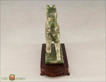 Chinese Export Hardstone Carving Of A Horse C1920 Decorative Arts