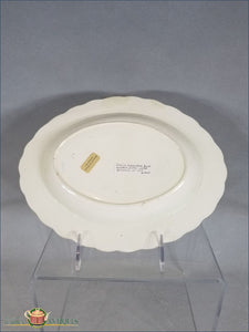 English Creamware Fruit Molded Plate C1770-80 18Th Century Pottery