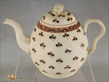 English Creamware Teapot Creamware