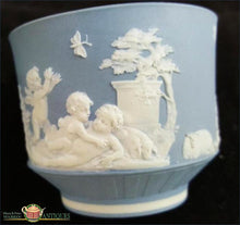 English Wedgwood Jasper Sugar Bowl And Cover C1790-1800 19Th Century Pottery