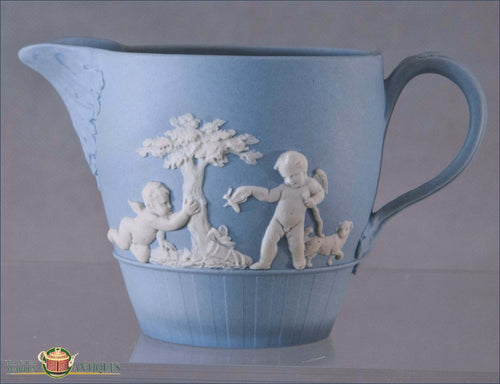 English Wedgwood Jasperware Milk Jug 19Th Century Pottery