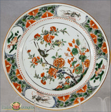 Superb Pair Of Chinese Export Famille Verte Plates
